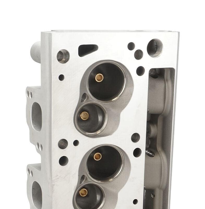 351 Cleveland Alloy Heads with 3V 225cc intake runners and 71cc chambers, bare pair 302c 383 393 408 Cleveland cylinder heads.