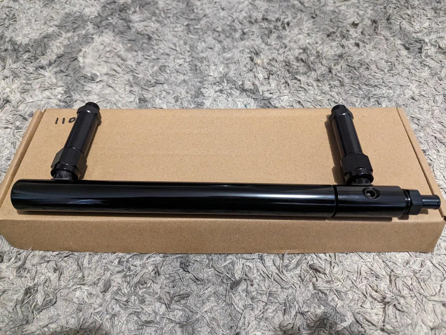 Billet Fuel Line Suit Holley Double Pumper 650dp 750dp 850dp 4150 Quick Fuel Barry grant Demon, Brawler carburator - 351 Automotive Solutions