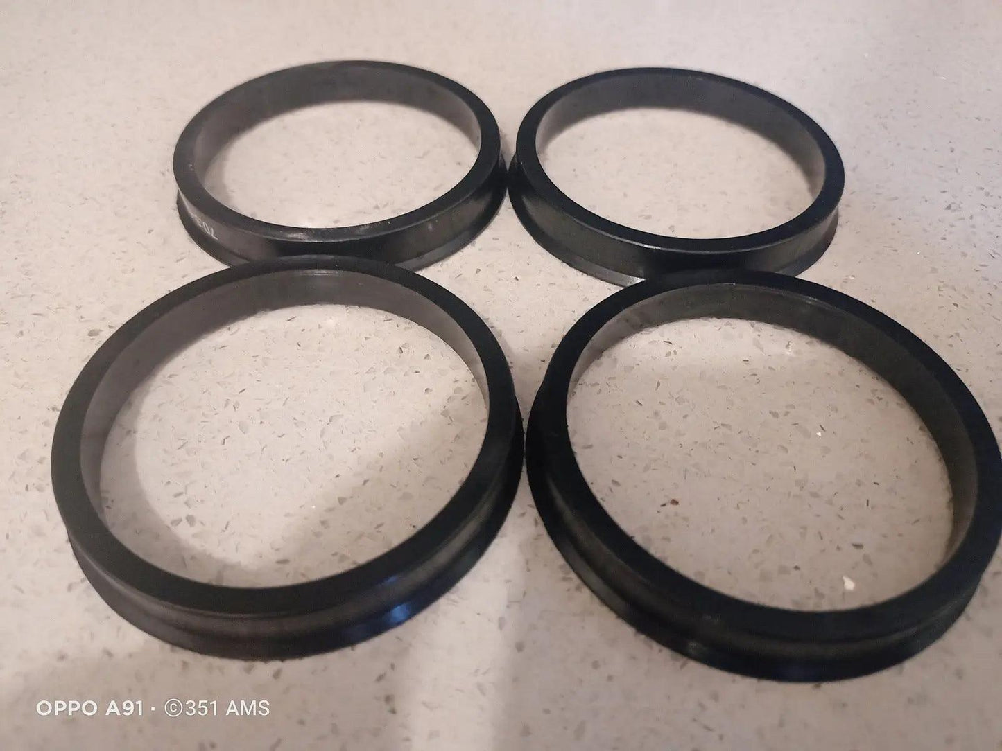 Hub Rings 62mm To 70.5mm Ford XR XT XW XY Falcon GT XA XB GS Bathurst Globe Mustang