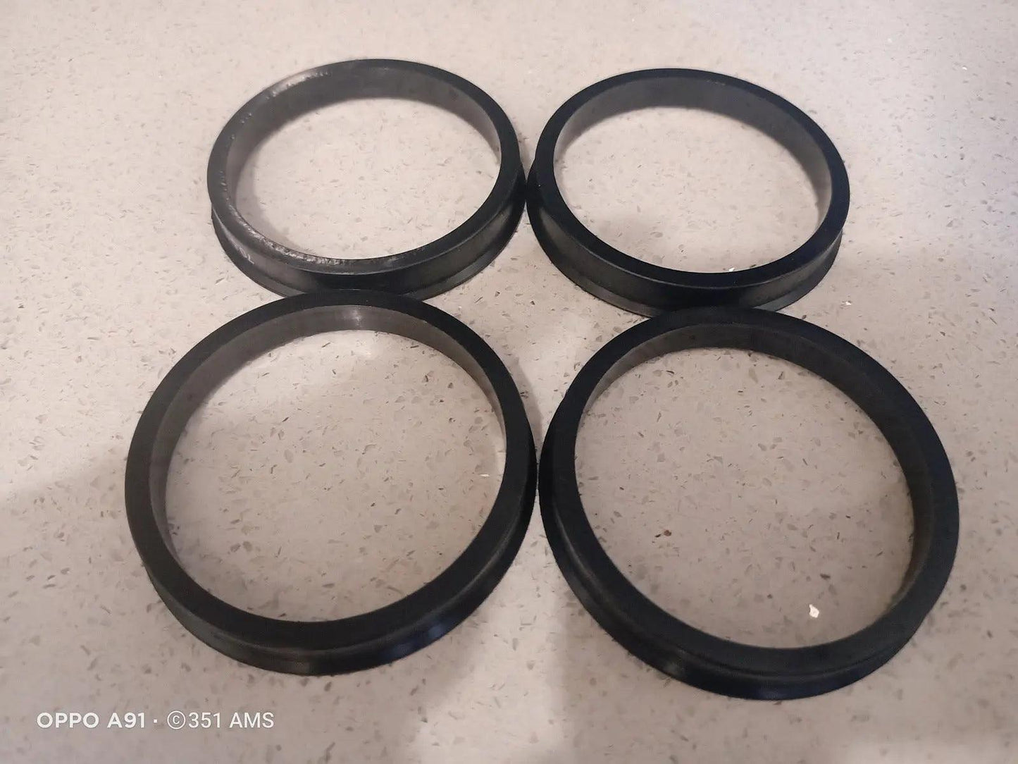 Hub Rings 62mm To 70.5mm Ford XR XT XW XY Falcon GT XA XB GS Bathurst Globe Mustang