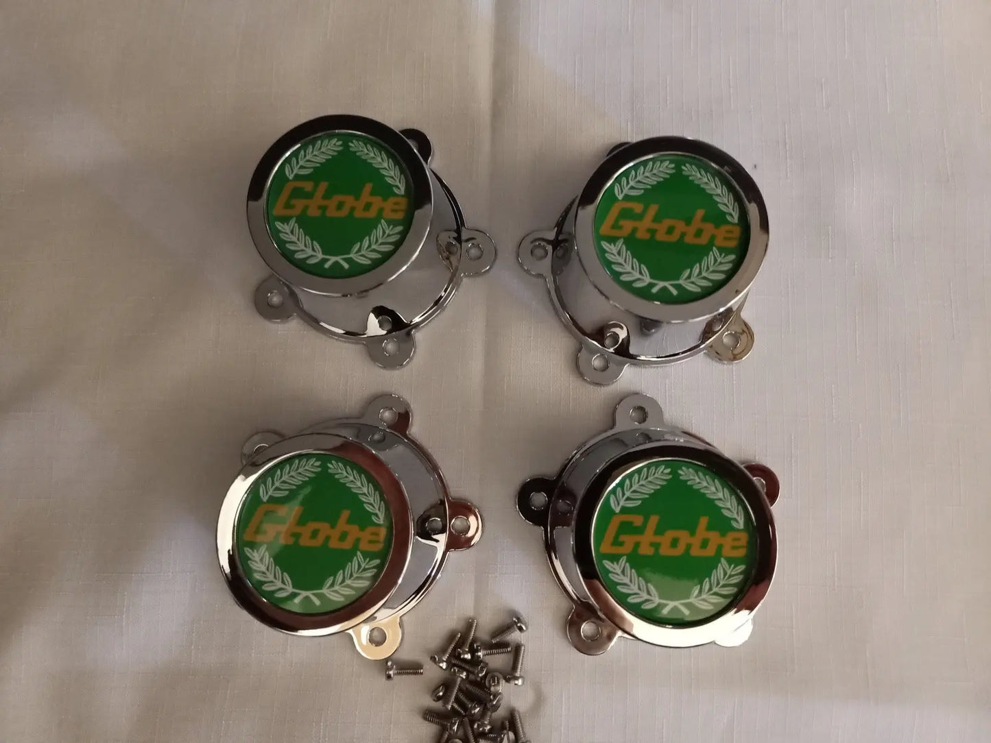 Ford Falcon XB GT Bathurst Globe Big Hub wheel Center Caps XC Cobra XC GXL Green
