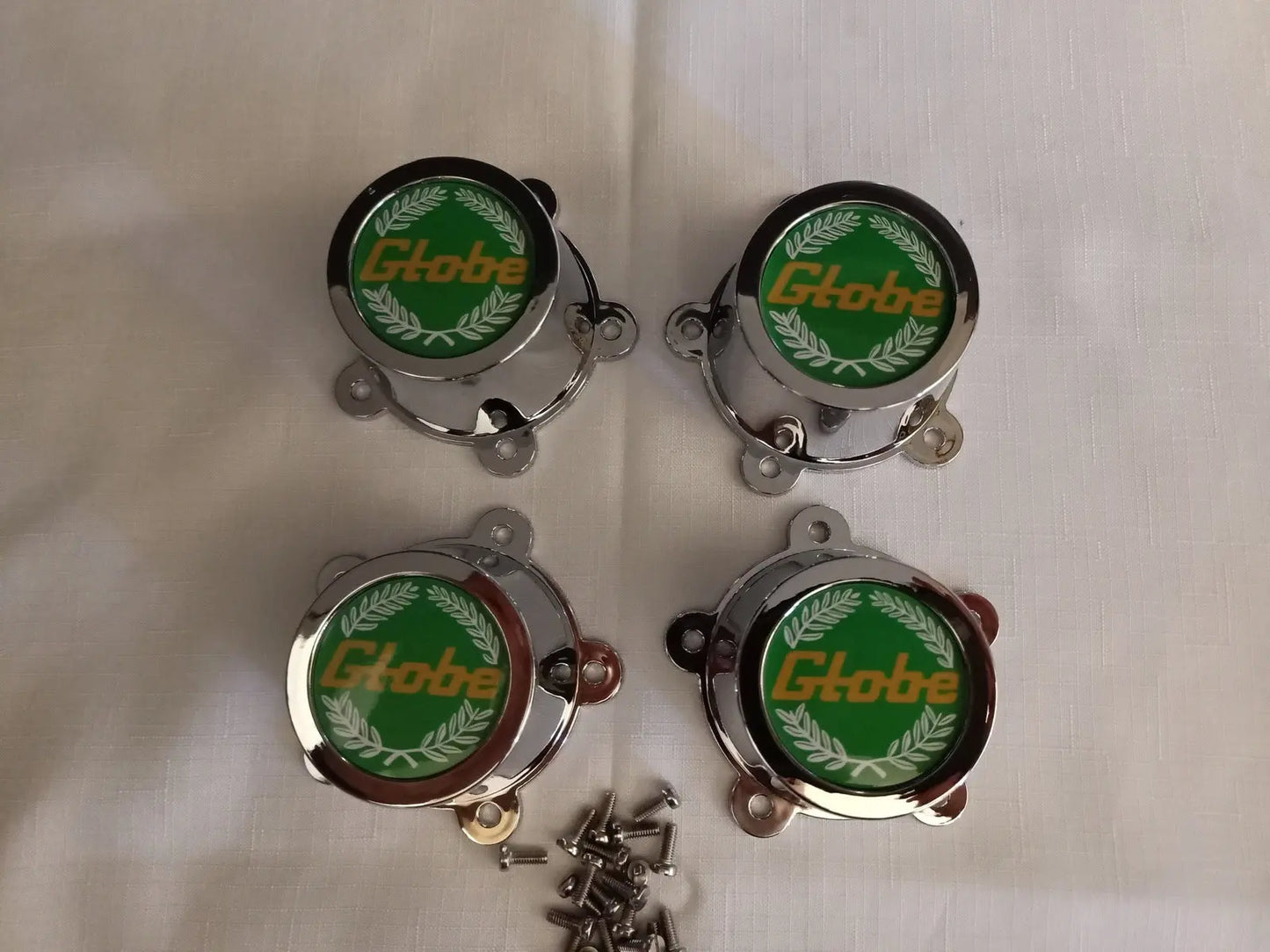 Ford Falcon XB GT Bathurst Globe Big Hub wheel Center Caps XC Cobra XC GXL Green