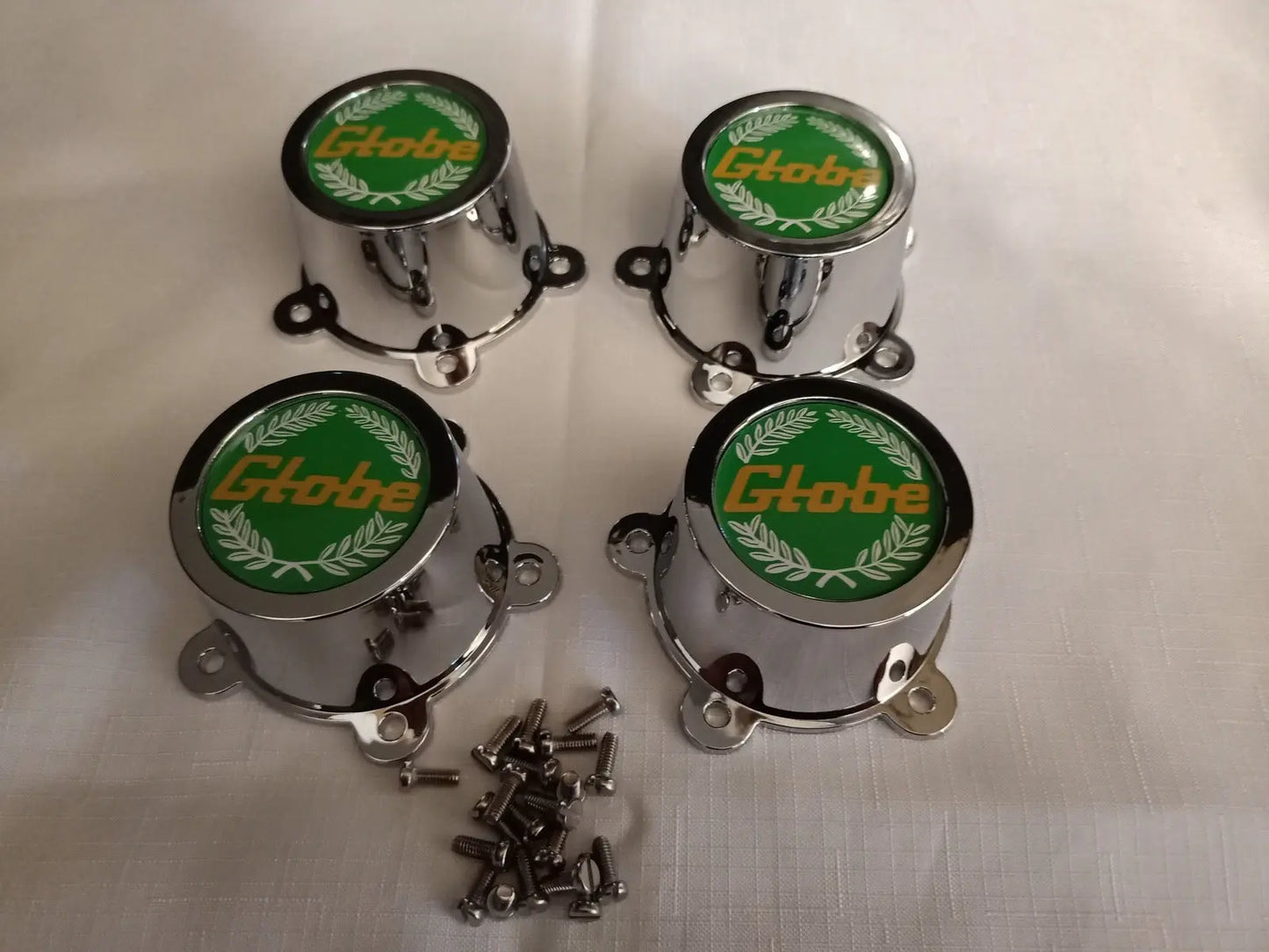 Ford Falcon XB GT Bathurst Globe Big Hub wheel Center Caps XC Cobra XC GXL Green