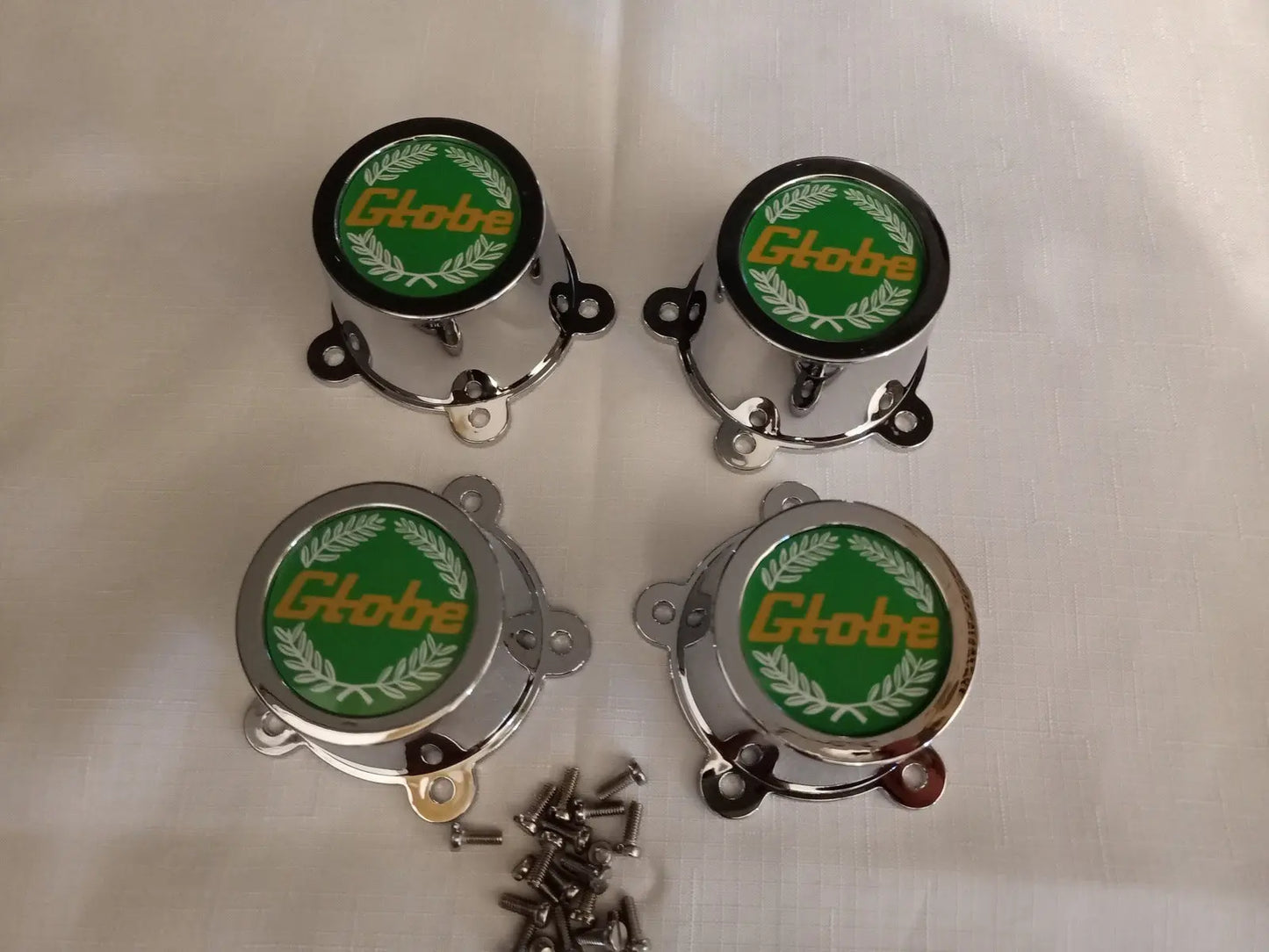 Ford Falcon XB GT Bathurst Globe Big Hub wheel Center Caps XC Cobra XC GXL Green