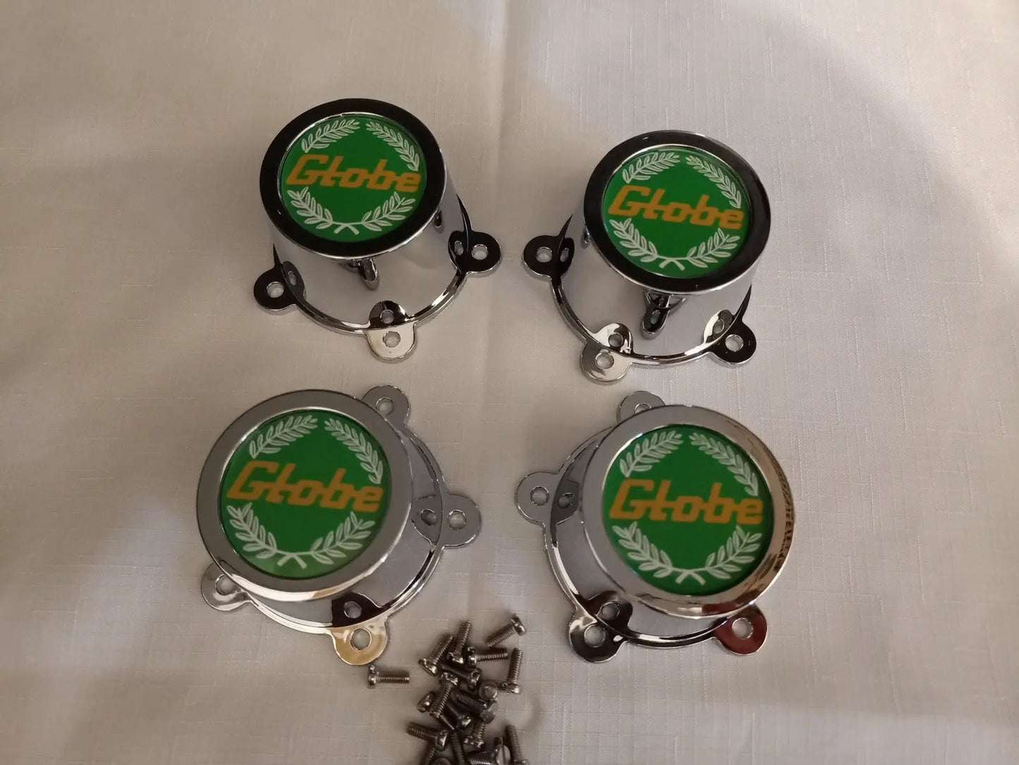 Ford Falcon XB GT Bathurst Globe Big Hub wheel Center Caps XC Cobra XC GXL Green