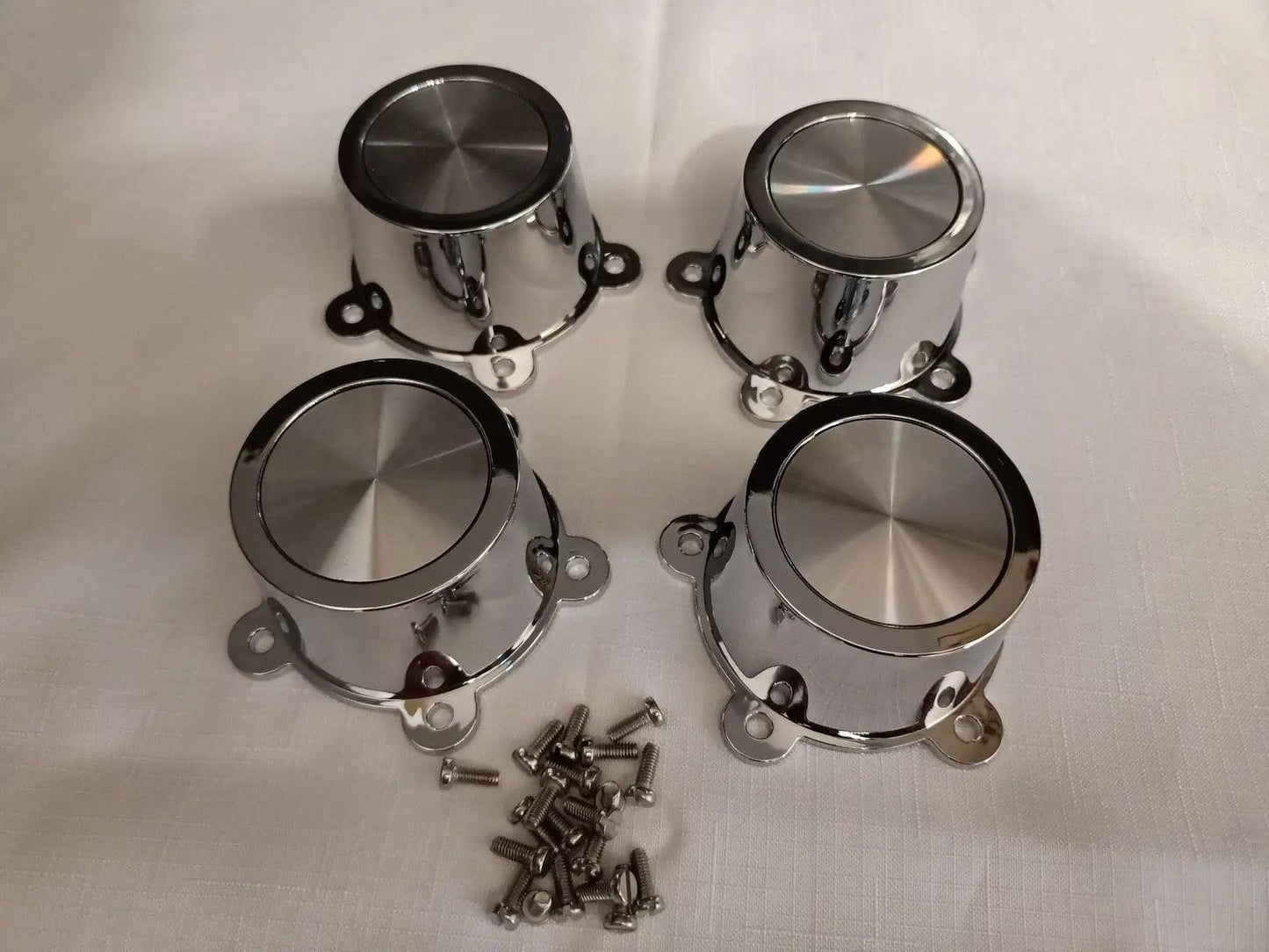 Ford Falcon XA XB GT Bathurst Globe Big Hub wheel Center Caps XC Cobra XC GXL silver