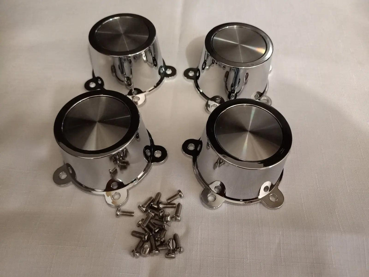 Ford Falcon XA XB GT Bathurst Globe Big Hub wheel Center Caps XC Cobra XC GXL silver