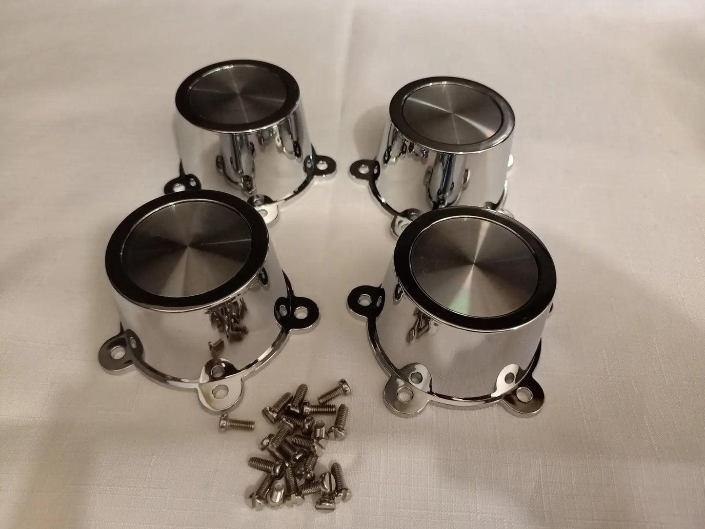 Ford Falcon XA XB GT Bathurst Globe Big Hub wheel Center Caps XC Cobra XC GXL silver
