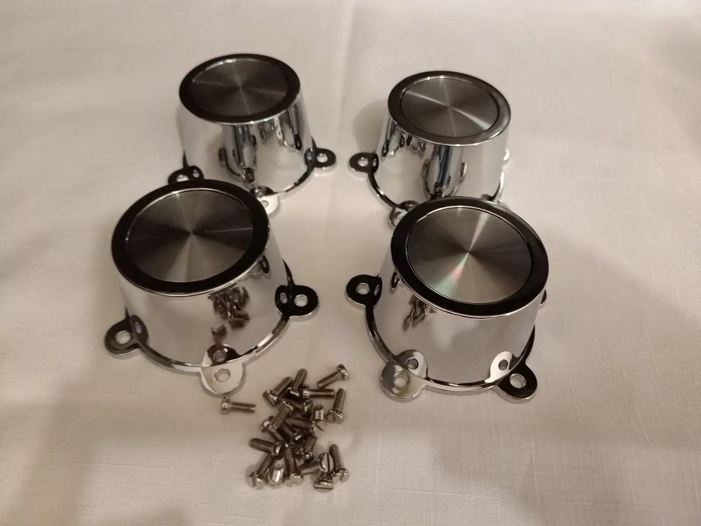 Ford Falcon XA XB GT Bathurst Globe Big Hub wheel Center Caps XC Cobra XC GXL silver