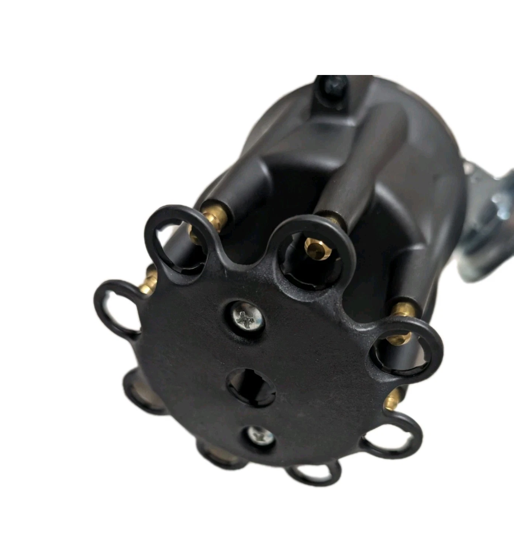Ford 302 351 Cleveland V8 XW XY XA XB XC pro series electronic Ready-to-Run Distributor Billet with Black distributor cap