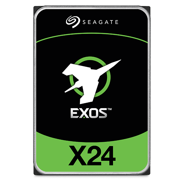 Seagate Exos X24 3.5'' SATA 24TB Hard Drive 7200 RPM 512MB Cache