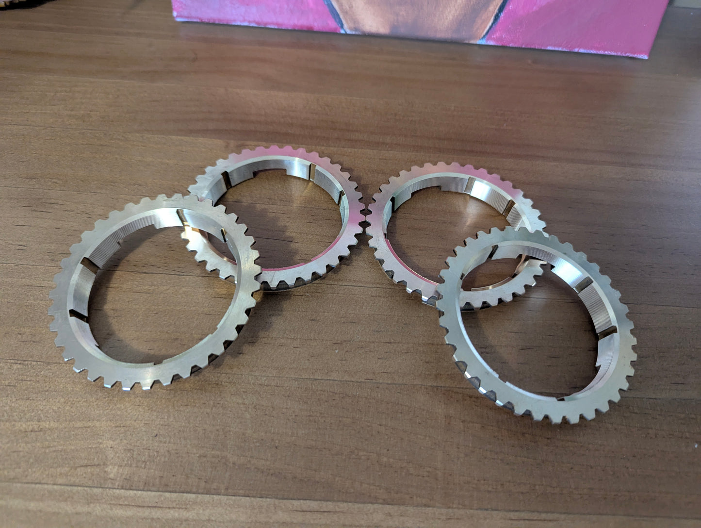 Ford 4 Speed Toploader Quickshift Synchros Also Fit Single Rail XR XT XW XY XA XB GT GS