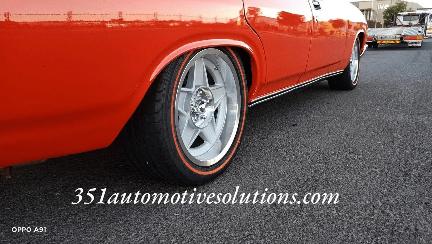17x7.5 17x9 Bathurst Globe Wheels Combo XW XY GT XA XB XC XD ESP XE XF Falcon GT