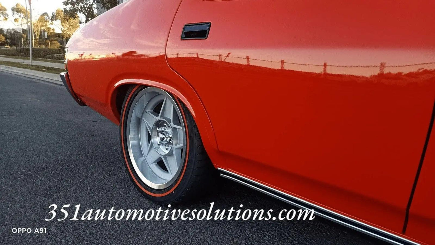 17x7.5 17x9 Bathurst Globe Wheels Combo XW XY GT XA XB XC XD ESP XE XF Falcon GT