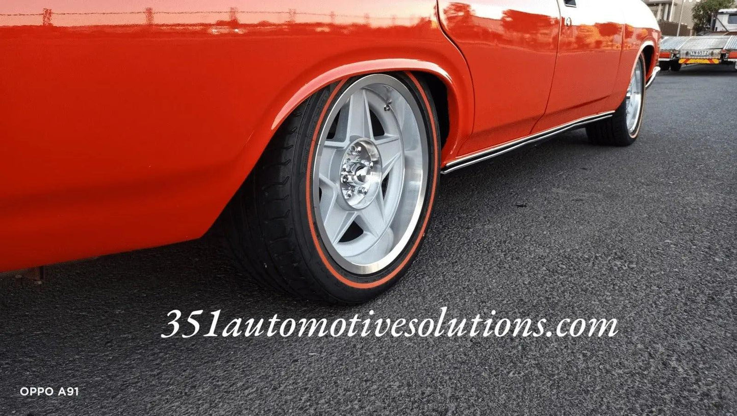 17x7.5 17x9 Bathurst Globe Wheels Combo XW XY GT XA XB XC XD ESP XE XF Falcon GT