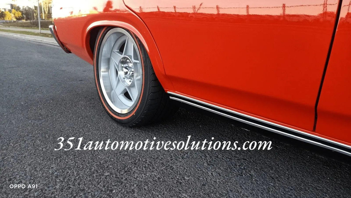 17x7.5 Bathurst Globe Wheels pair XW XY GT XA XB XC XD ESP XE XF Falcon GT