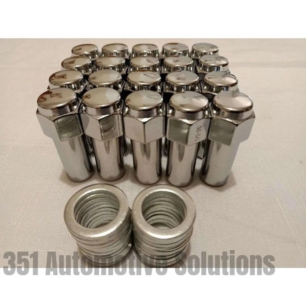 20x Bathurst Globe Wheel Nut set 1/2-20 long shank XW XY GT XA XB XC Cobra RPO 83