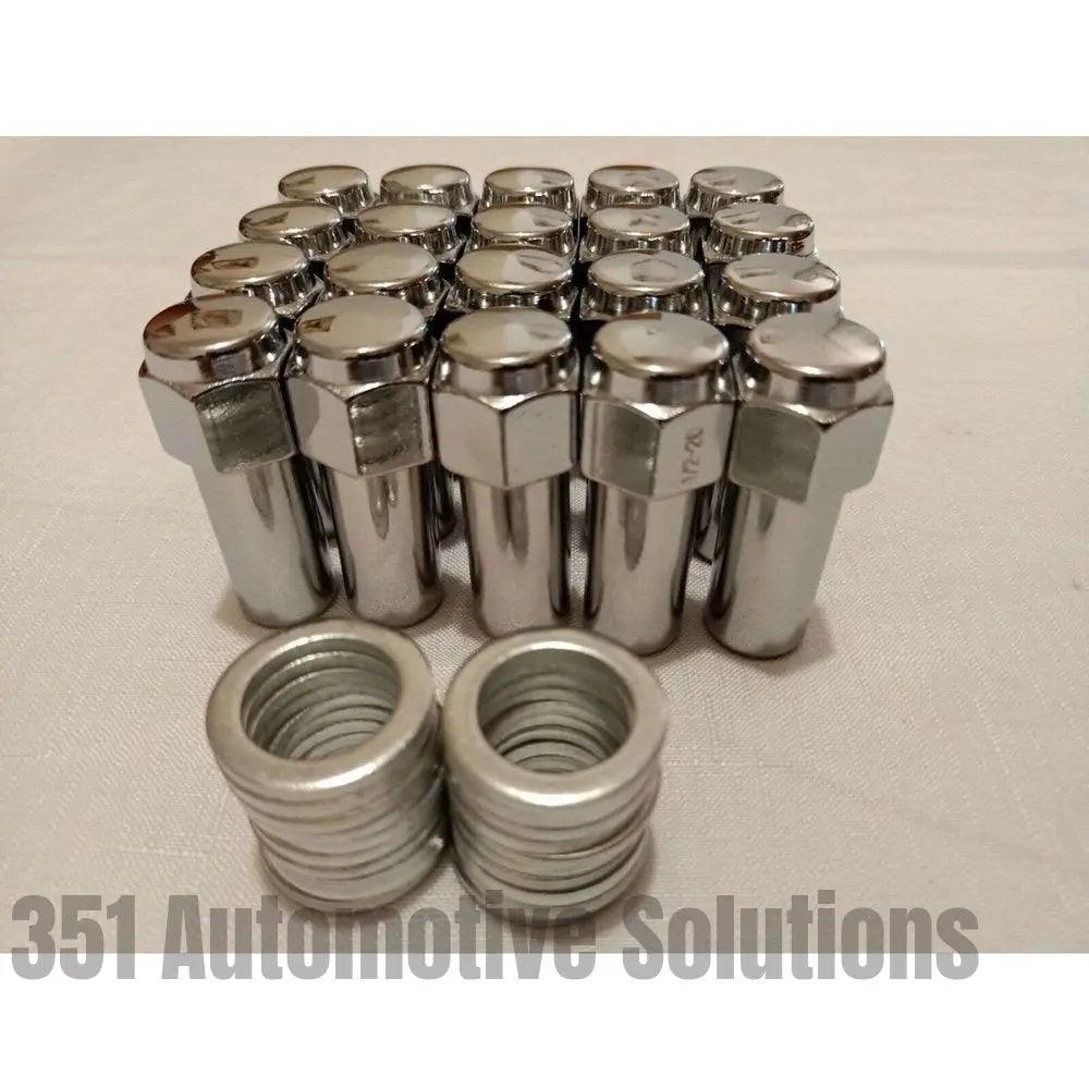20x Bathurst Globe Wheel Nut set 1/2-20 long shank XW XY GT XA XB XC Cobra RPO 83