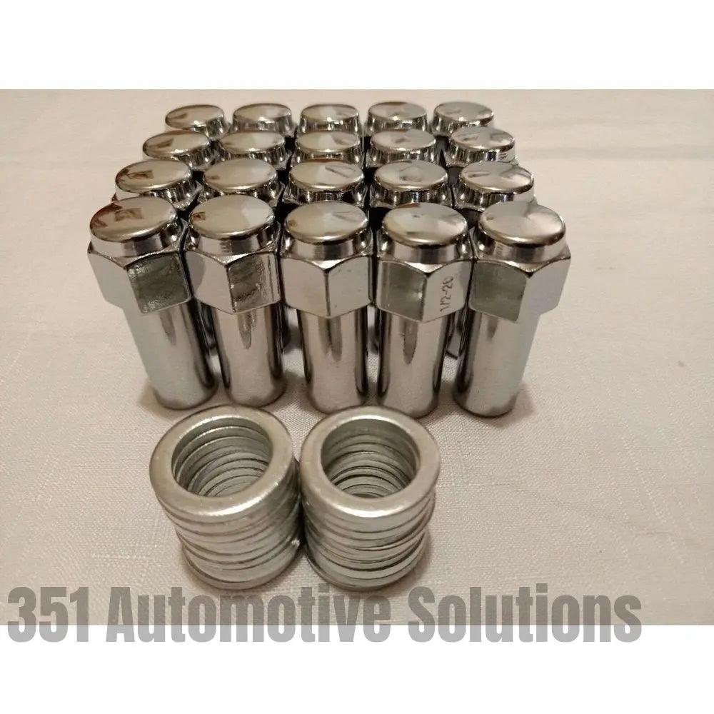 20x Bathurst Globe Wheel Nut set 1/2-20 long shank XW XY GT XA XB XC Cobra RPO 83