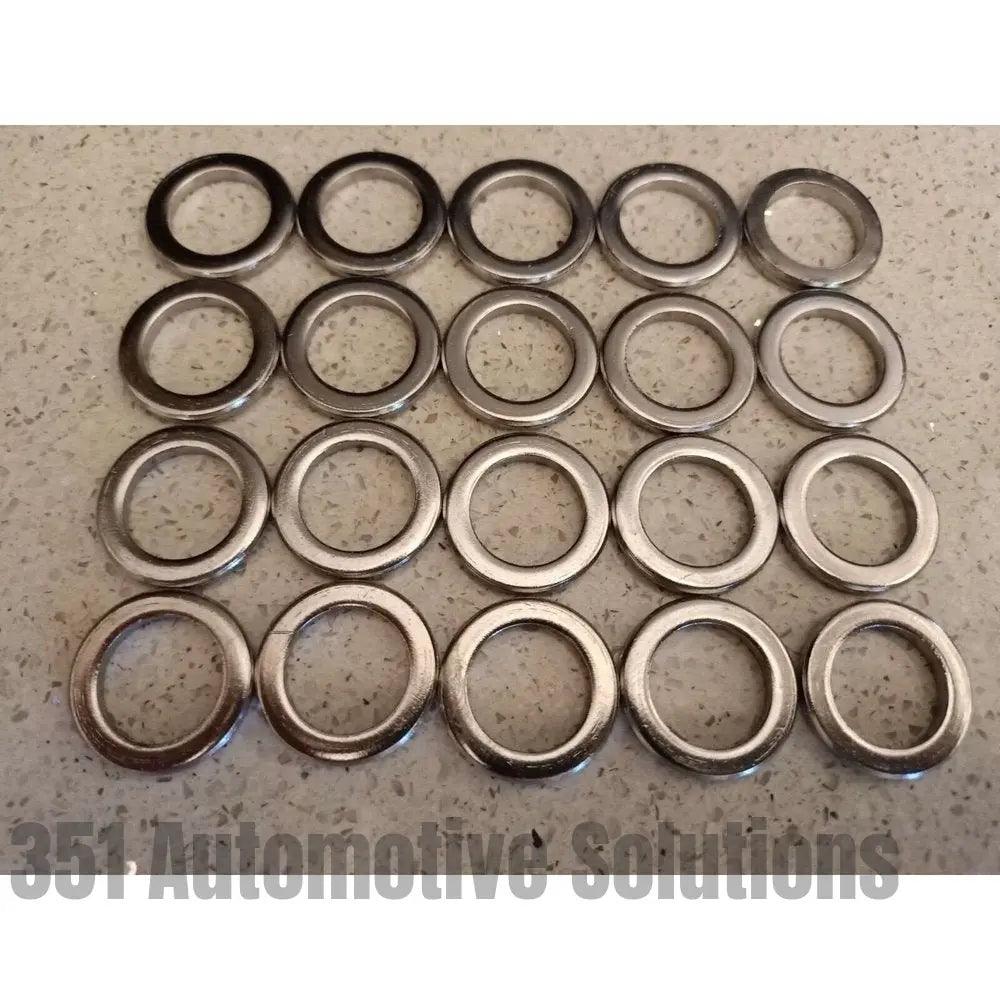 20x Chrome steel shank nut washers Washers 25.81mm x 4mm x 17.45mm Falcon GT