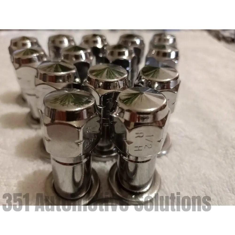 Bathurst Globe Wheel Nut set 1/2-20 concours XW XY GT XA XB XC Cobra RPO 83