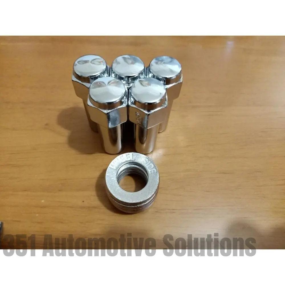Ford 20 Weld Wheel Nuts & Washers Long Shank 1/2" UNF WE601-1416 XW XY XA XB XC
