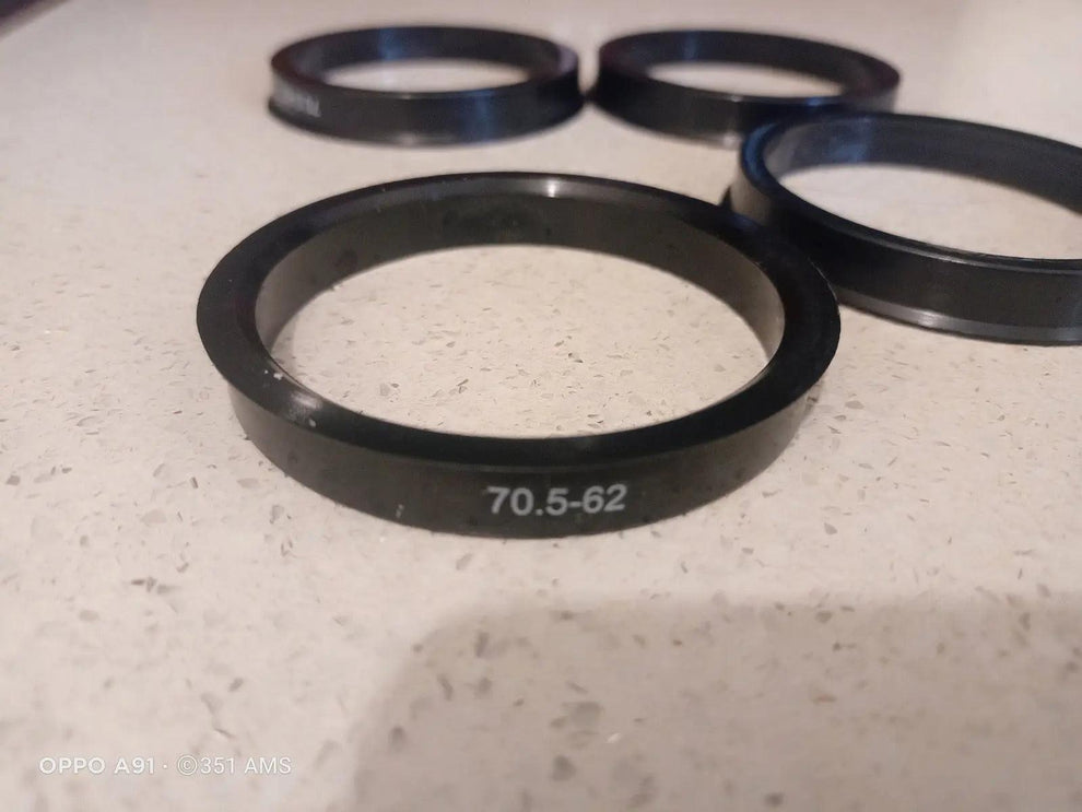 Hub Rings 62mm To 70.5mm Ford XR XT XW XY Falcon GT XA XB GS Bathurst ...