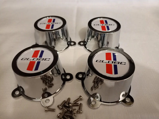 XB GT Bathurst Globe Big Hub Center Caps XC Cobra GS fairmont JG33 JG66 white