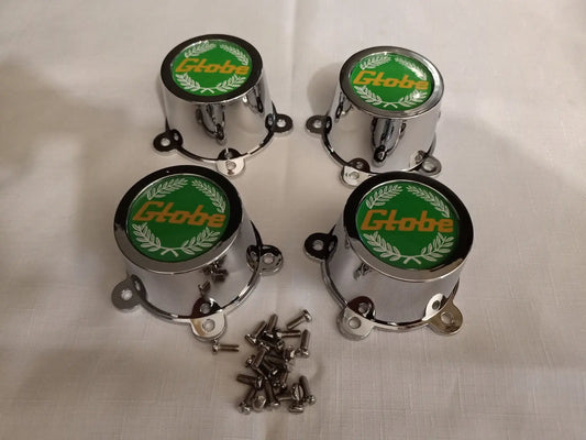 Ford Falcon XB GT Bathurst Globe Big Hub wheel Center Caps XC Cobra XC GXL Green