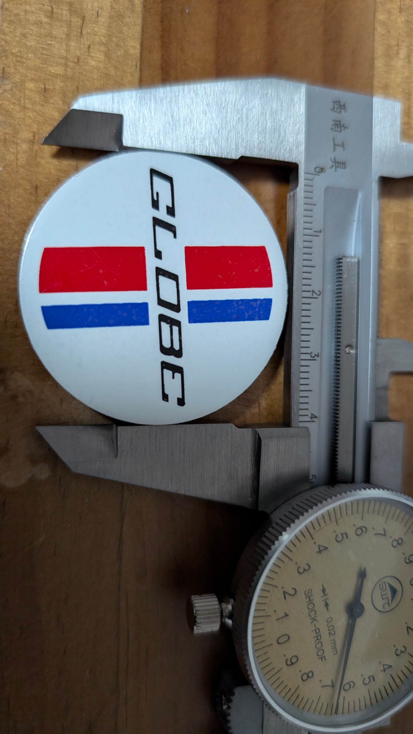4x 40mm Bathurst Globe wheel Center Cap Decals XD ESP white globe decals XC GXL