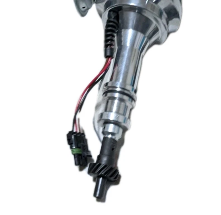 Ford 302 351 Cleveland V8 XW XY XA XB XC pro series electronic Ready-to-Run Distributor Billet with Black distributor cap