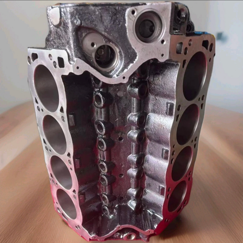 351 Cleveland Engine Block 4.000 bore 9.2 deck height 4 bolt mains ...