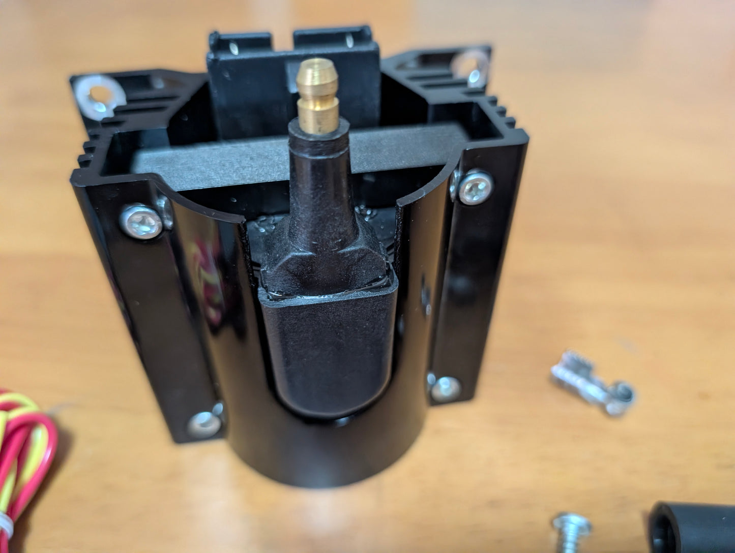 IGNITION COIL EXTERNAL ECORE, 50K VOLT, BLACK Ignition Coil Ford Muscle Holden