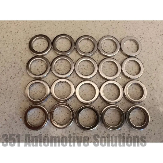 20x Chrome steel shank nut washers Washers 25.81mm x 4mm x 17.45mm Falcon GT