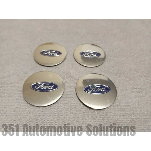 4x 40mm Bathurst Globe wheel Center Cap Decals XC fairmont GXL Silver Ford XD ESP